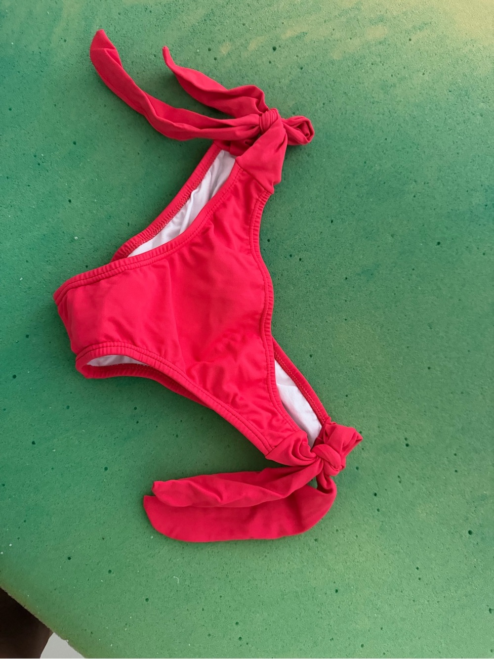 Pink Tie-Side Swim Bottom